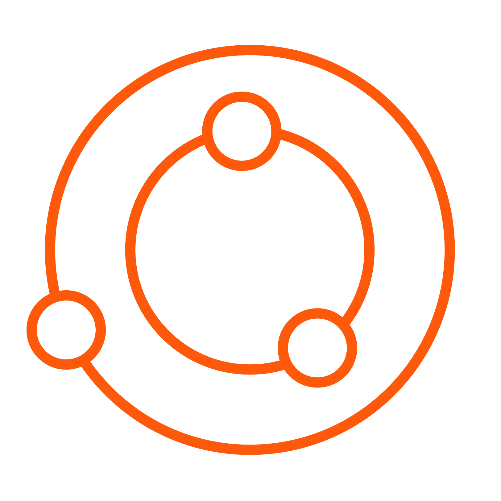 Vegait Heavy Icon Community RGB ORANGE