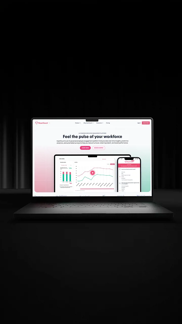 Building Heartcount – an employee engagement platform with a response rate of over 60%