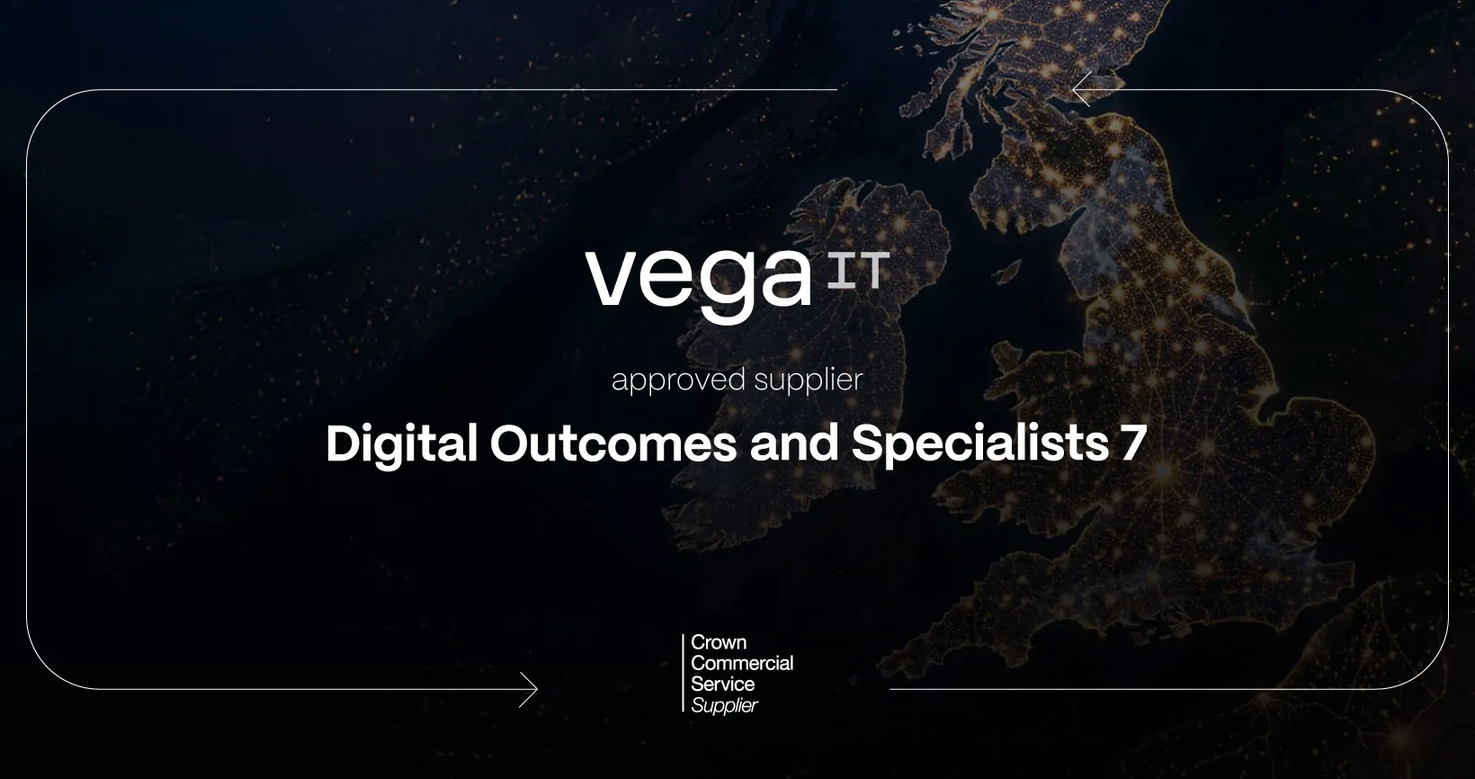 Vizuali Za Vega IT Named A Supplier On Crown Commercial Service’S Technology Services 4 Framework BLOG